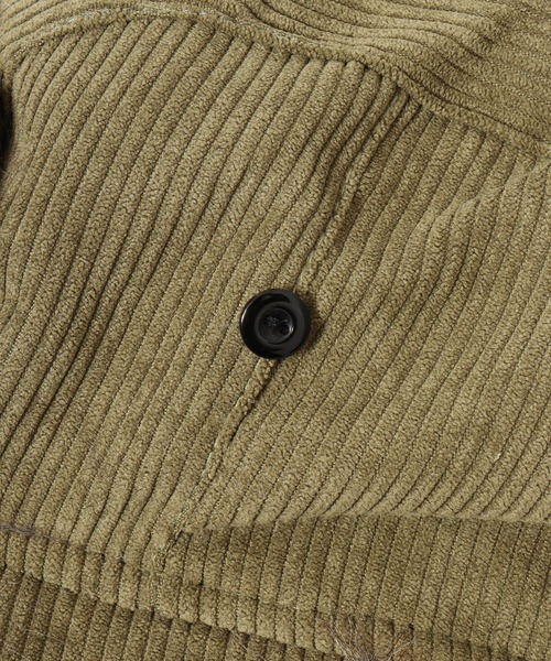 Well-Tailored（ウェルテイラード）の「Well-Tailored コーデュロイ フライトキャップ（キャップ・メンズ・ブラック/ブラウン/カーキ・FREE）」の9枚目の写真