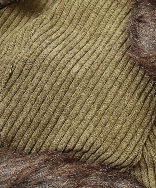 Well-Tailored（ウェルテイラード）の「Well-Tailored コーデュロイ フライトキャップ（キャップ・メンズ・ブラック/ブラウン/カーキ・FREE）」の13枚目の写真