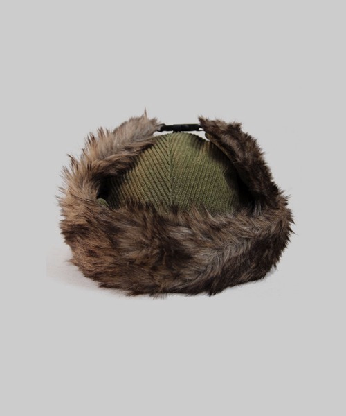 Well-Tailored（ウェルテイラード）の「Well-Tailored コーデュロイ フライトキャップ（キャップ・メンズ・ブラック/ブラウン/カーキ・FREE）」の22枚目の写真