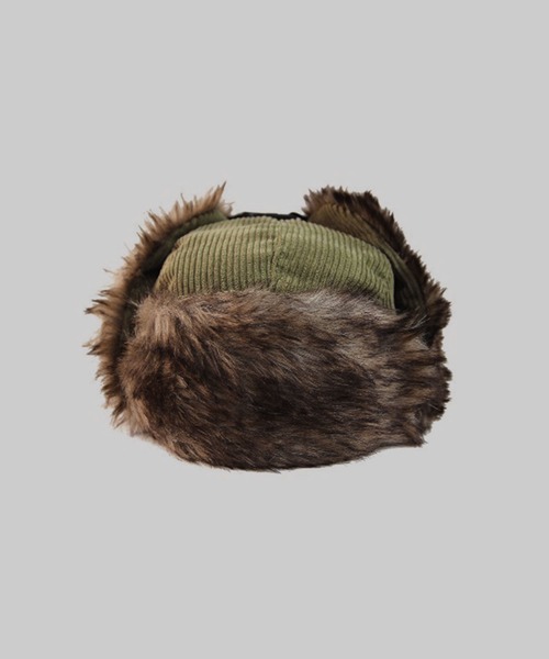 Well-Tailored（ウェルテイラード）の「Well-Tailored コーデュロイ フライトキャップ（キャップ・メンズ・ブラック/ブラウン/カーキ・FREE）」の19枚目の写真