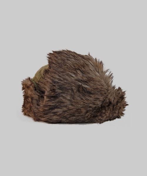 Well-Tailored（ウェルテイラード）の「Well-Tailored コーデュロイ フライトキャップ（キャップ・メンズ・ブラック/ブラウン/カーキ・FREE）」の20枚目の写真