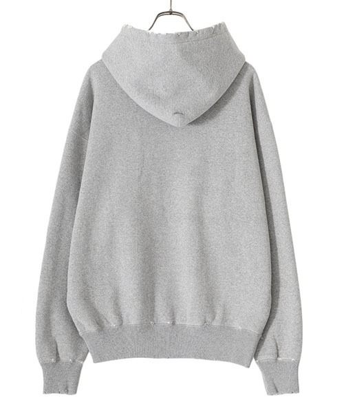 GOLD（ゴールド）の「GOLD / ゴールド：LOOPWHEEL SWEAT PULLOVER PARKA DAMAGE AGED：23A