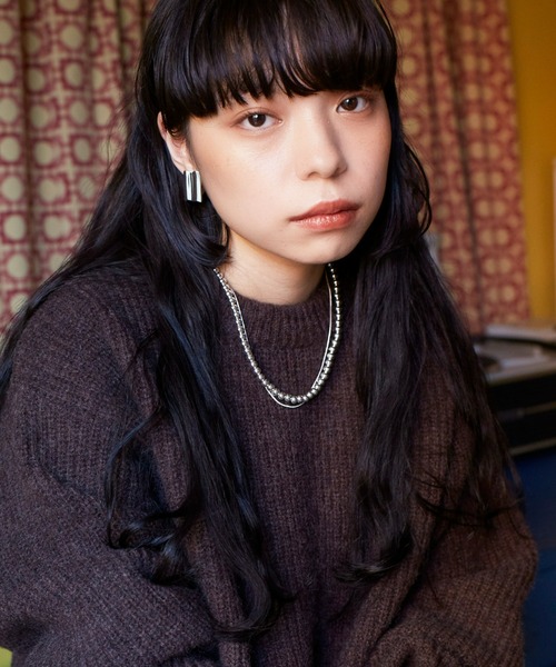 Nothing And Others(ナッシングアンドアザーズ)の「「Nothing And Others/ナッシングアンドアザーズ」Wave square Earring(イヤリング・レディース・シルバー/ゴールド・FREE)」の20枚目の写真