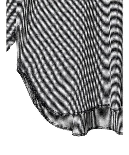 CRAFT STANDARD BOUTIQUE（クラフトスタンダードブティック）の「リサイクルサーマルオーバーL/Sプルオーバー（Tシャツ/カットソー・メンズ・チャコールグレー/オフホワイト/ブラック系その他4/ブルー系その他2・M/L）」の18枚目の写真