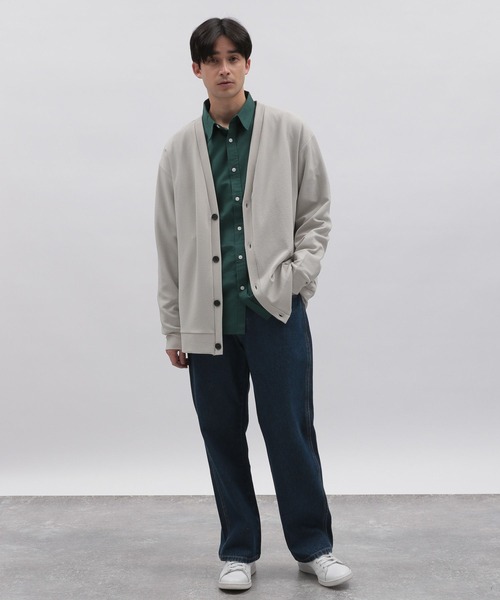 LAKOLE（ラコレ）の「ワンポイント刺繍オックスシャツ / 186040（シャツ/ブラウス・メンズ・ホワイト/グリーン/サックスブルー・LARGE/X-LARGE/MEDIUM）」の5枚目の写真