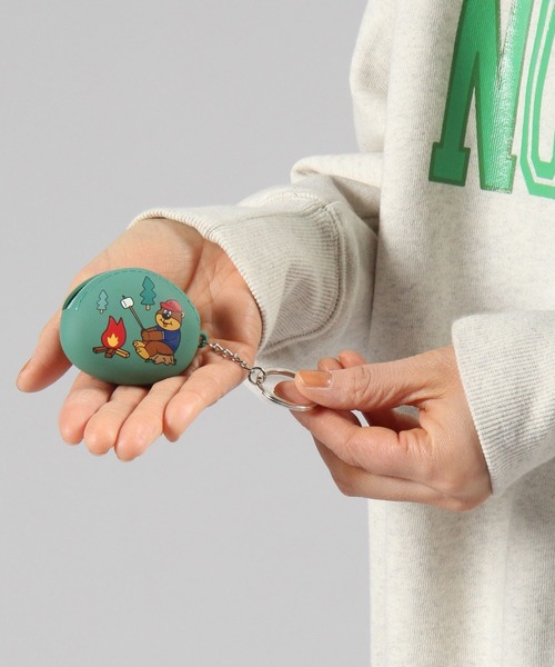 niko and...(ニコアンド)の「【BILLY(ビリー)】コインケース(ステーショナリー・レディース・ライトグレー/セージグリーン・0)」の4枚目の写真