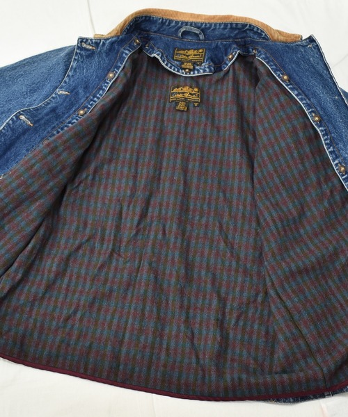 Eddie Bauer（エディーバウアー）の「【ヴィンテージ古着】Eddie Bauer / エディバウアー デニム チョアコート フリースライナー付き（デニムジャケット・メンズ・ブルー・MEDIUM）」の9枚目の写真