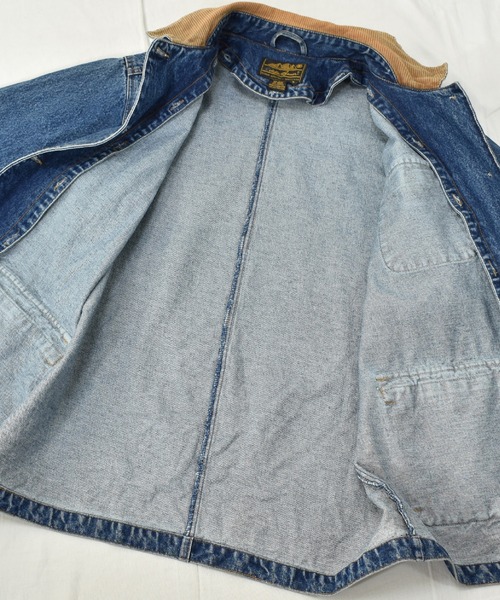 Eddie Bauer（エディーバウアー）の「【ヴィンテージ古着】Eddie Bauer / エディバウアー デニム チョアコート フリースライナー付き（デニムジャケット・メンズ・ブルー・MEDIUM）」の16枚目の写真