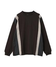 布帛切り替えL/S TEE-B