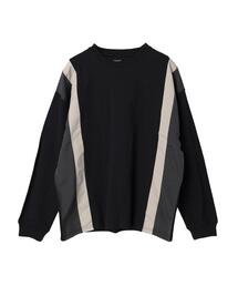 布帛切り替えL/S TEE-B