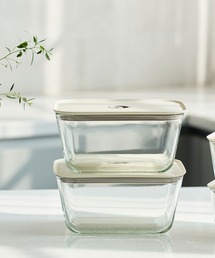 FIKA（フィカ）の「FIKA GLASS 耐熱ガラス製食品保存容器 四角タイプ 2600ml単品（キッチンツール・メンズ）」