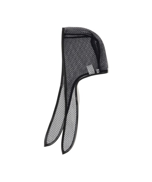 Ray BEAMS（レイビームス）の「Ray BEAMS / メッシュ フーディー（ストール/ショール・レディース・ネイビー/ライトブルー・ONE SIZE）」の8枚目の写真