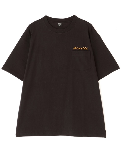 AVIREX（アヴィレックス）の「SOUVENIR POCKET SHORT SLEEVE T-SHIRT / スーベニア ポケット Tシャツ / AVIREX / アヴィレックス（Tシャツ/カットソー・メンズ・ブラック/グリーン/グレー系その他3/ホワイト・2XL/L/M/XL）」の7枚目の写真