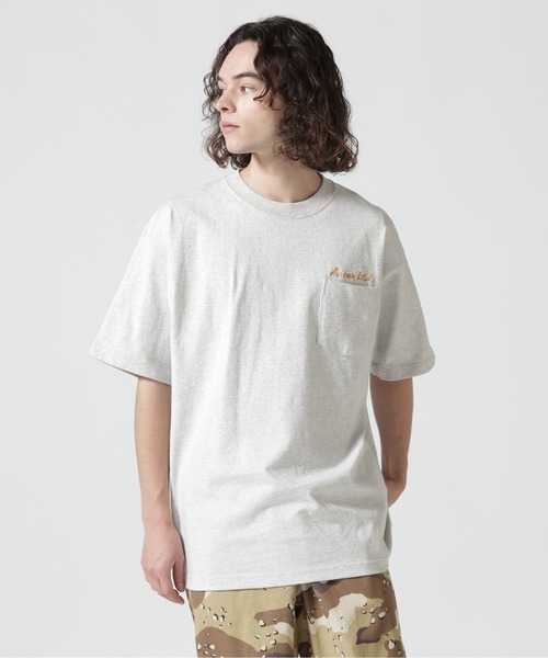AVIREX（アヴィレックス）の「SOUVENIR POCKET SHORT SLEEVE T-SHIRT / スーベニア ポケット Tシャツ / AVIREX / アヴィレックス（Tシャツ/カットソー・メンズ・ブラック/グリーン/グレー系その他3/ホワイト・2XL/L/M/XL）」の22枚目の写真