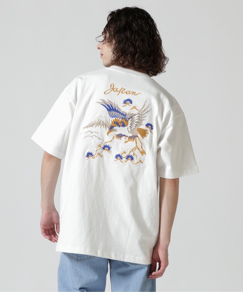 AVIREX（アヴィレックス）の「SOUVENIR POCKET SHORT SLEEVE T-SHIRT / スーベニア ポケット Tシャツ / AVIREX / アヴィレックス（Tシャツ/カットソー・メンズ・ブラック/グリーン/グレー系その他3/ホワイト・2XL/L/M/XL）」の13枚目の写真
