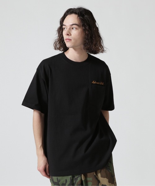 AVIREX（アヴィレックス）の「SOUVENIR POCKET SHORT SLEEVE T-SHIRT / スーベニア ポケット Tシャツ / AVIREX / アヴィレックス（Tシャツ/カットソー・メンズ・ブラック/グリーン/グレー系その他3/ホワイト・2XL/L/M/XL）」の18枚目の写真