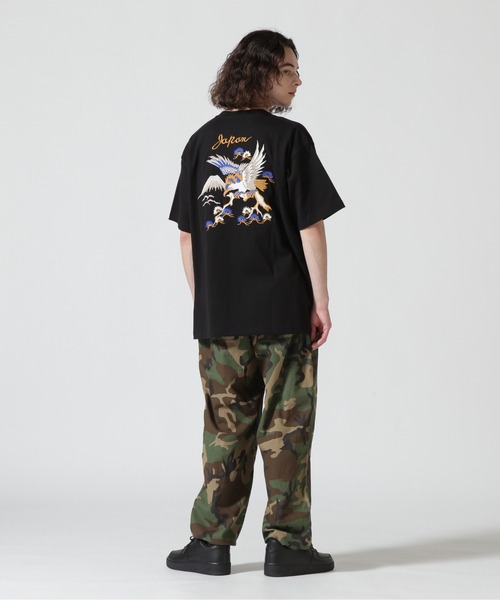 AVIREX（アヴィレックス）の「SOUVENIR POCKET SHORT SLEEVE T-SHIRT / スーベニア ポケット Tシャツ / AVIREX / アヴィレックス（Tシャツ/カットソー・メンズ・ブラック/グリーン/グレー系その他3/ホワイト・2XL/L/M/XL）」の19枚目の写真