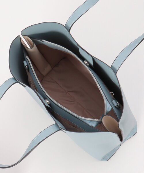 LBC(エルビーシー)の「配色合皮ミドルトートバッグ(トートバッグ・レディース・ブラック/ベージュ/ブルー系・FREE)」の21枚目の写真