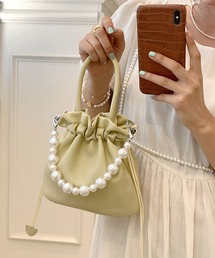 NinaetLina（ニナエリナ）の「パールハンドバック（ハンドバッグ）」