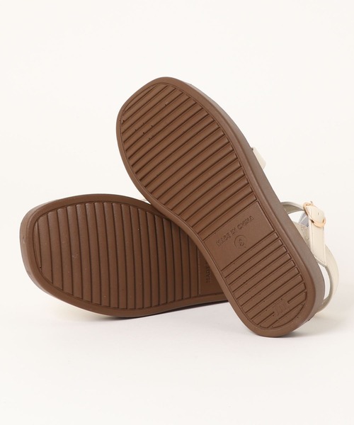 Noubel Voug Relax（ヌーベルヴォーグリラックス）の「スクエアトゥ厚底グルカサンダル（サンダル・レディース・ブラック/アイボリー/ベージュ・S/M/L/LL）」の20枚目の写真