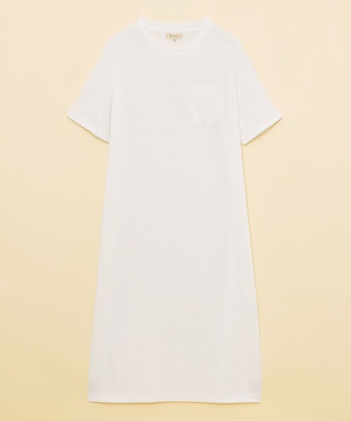 CB CRESTBRIDGE(シービークレストブリッジ)の「バックロゴTシャツワンピース(ワンピース・レディース・ブラック/ホワイト系その他/ダークネイビー・S/M)」の4枚目の写真