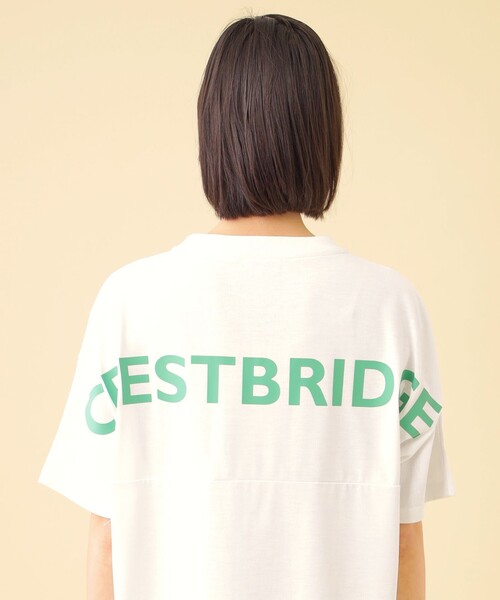 CB CRESTBRIDGE(シービークレストブリッジ)の「バックロゴTシャツワンピース(ワンピース・レディース・ブラック/ホワイト系その他/ダークネイビー・S/M)」の8枚目の写真