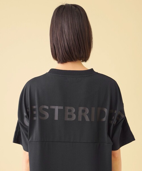 CB CRESTBRIDGE(シービークレストブリッジ)の「バックロゴTシャツワンピース(ワンピース・レディース・ブラック/ホワイト系その他/ダークネイビー・S/M)」の14枚目の写真