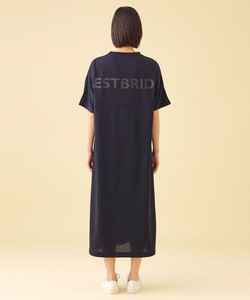 CB CRESTBRIDGE(シービークレストブリッジ)の「バックロゴTシャツワンピース(ワンピース・レディース・ブラック/ホワイト系その他/ダークネイビー・S/M)」の19枚目の写真