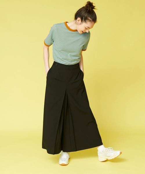 COMMRE(コムル)の「タックスカーチョ(その他パンツ・レディース・ブラック/ベージュ・FREE)」の6枚目の写真