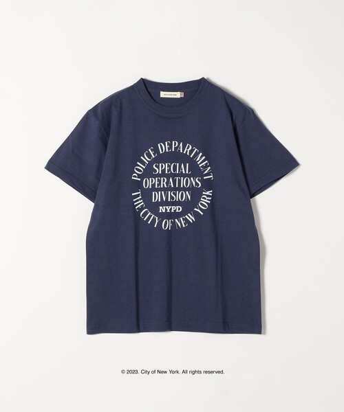 GOOD ROCK SPEED(グッドロックスピード)の「GOOD ROCK SPEED:〈洗濯機可能〉NYC ロゴ TEE(Tシャツ/カットソー・レディース・ホワイト/ライトグレー/ネイビー・ONE SIZE)」の10枚目の写真