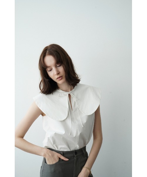 CLANE（クラネ）の「ROUNDED FLAT COLLAR SHIRT（シャツ/ブラウス 