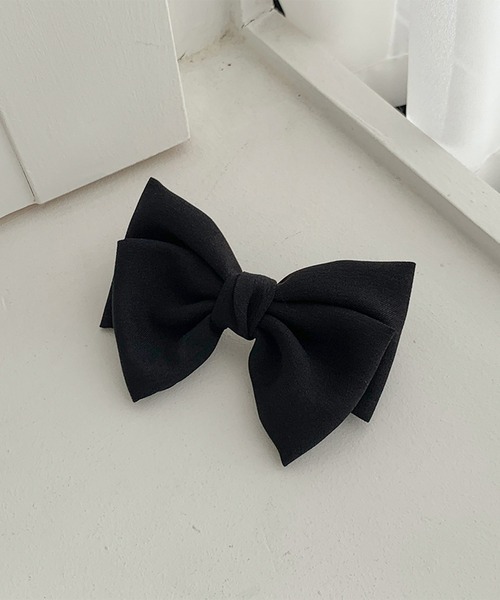 cream creme（クリームクレーム）の「ミニリボンヘアピン（ヘアピン・レディース・ブラック/ネイビー/グリーン/レッド・FREE）」の8枚目の写真