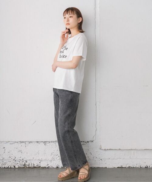 RETRO GIRL（レトロガール）の「デニムバギーPT（デニムパンツ・レディース・ライトブルー/ダークブルー/ブラック/ブルー系その他5・LARGE/MEDIUM）」の10枚目の写真