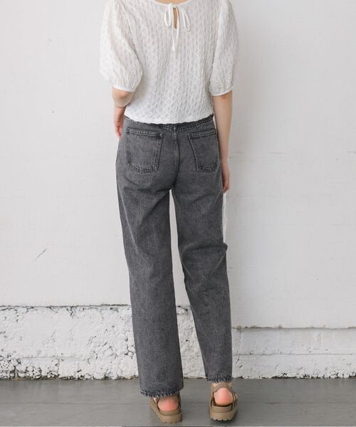 RETRO GIRL（レトロガール）の「デニムバギーPT（デニムパンツ・レディース・ライトブルー/ダークブルー/ブラック/ブルー系その他5・LARGE/MEDIUM）」の13枚目の写真