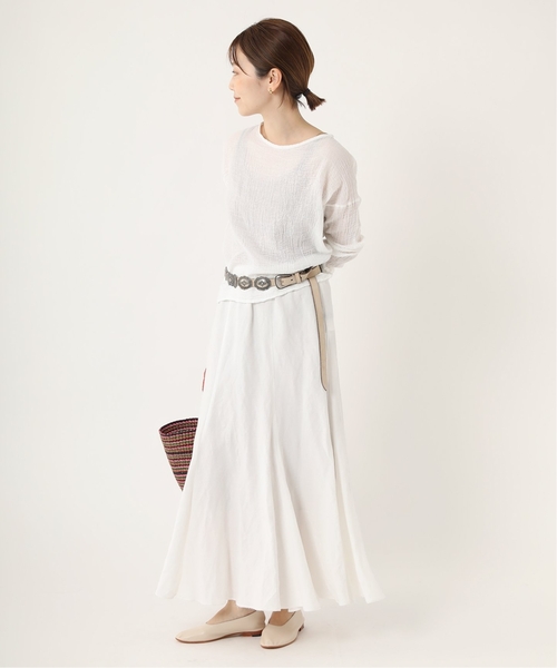 ✨美品✨plage✨glace flareスカート ホワイト plage スカート 「追加」glace flare : ZOZOTOWN Yahoo!店