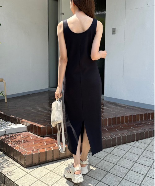 OLIVE des OLIVE(オリーブデオリーブ)の「メッシュボレロ付カットワンピース 1031090560(ワンピース・レディース・オートミール/ブラック/ラベンダー・FREE)」の12枚目の写真