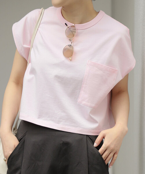 IENA LIEN スビンテンジク ショートTシャツ IENA（イエナ）の「LIEN スビンテンジク ショートTシャツ（T
