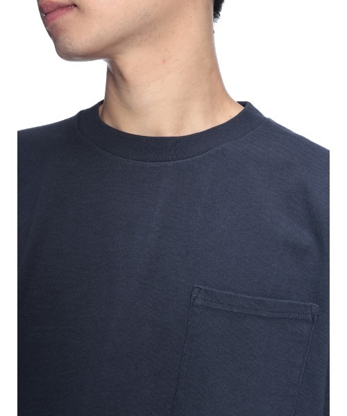 Goodwear(グッドウェア)の「Goodwear USAコットン ポケット Tシャツ BIG Tee 2W7-3505(Tシャツ/カットソー・メンズ・ブラック/ネイビー/ダークグレー/ホワイト・LL/L/M)」の12枚目の写真