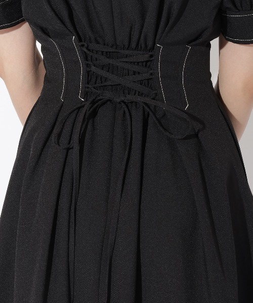 AND COUTURE（アンドクチュール）の「配色ステッチウエスト