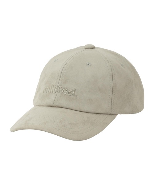 MILKFED.（ミルクフェド）の「FAUX SUEDE CAP（キャップ・レディース・ブラウン/ライトグリーン/ブラック・ONE SIZE）」の3枚目の写真