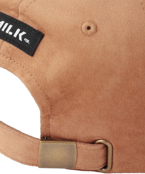 MILKFED.（ミルクフェド）の「FAUX SUEDE CAP（キャップ・レディース・ブラウン/ライトグリーン/ブラック・ONE SIZE）」の5枚目の写真