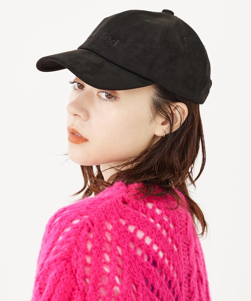 MILKFED.（ミルクフェド）の「FAUX SUEDE CAP（キャップ・レディース・ブラウン/ライトグリーン/ブラック・ONE SIZE）」の17枚目の写真