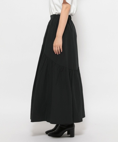 LOWRYS FARM（ローリーズファーム）の「ギャザーティアードスカート　 969875（スカート・レディース・チャコールグレー/グリーン/アイボリー/その他/ブラック・FREE）」の20枚目の写真