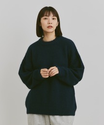 flaner | wool mix shaggy knit / ウールミックスシャギーニット(ニット/セーター)