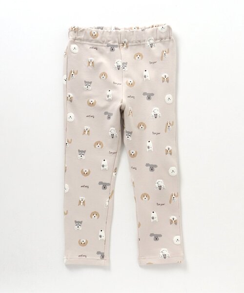 apres les cours（アプレレクール）の「【5色展開・防汚加工】バラエティ総柄パンツ/7days Style pants（その他パンツ・キッズ・インディゴブルー/キナリ/ライトグレー/ブラック/ブラウン・100/80/130/90/120/110）」の4枚目の写真