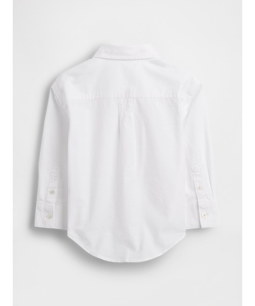 GAP(ギャップ)の「オーガニックコットン オックスフォードシャツ (幼児)(シャツ/ブラウス・キッズ・ブルー/ホワイト・3 YRS/18-24M/2 YRS/12-18M/5 YRS/4 YRS/6-12M)」の6枚目の写真