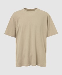 ELEVATED SS TEE_BROWN(サイドシームあり)