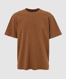 ECOCYCLE（エコサイクル）の「ELEVATED SS TEE_BROWN（サイドシームあり）（Tシャツ/カットソー）」