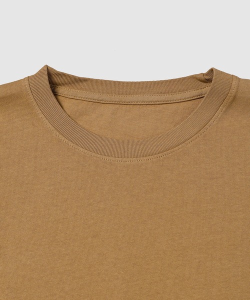 ECOCYCLE(エコサイクル)の「ELEVATED SS TEE_BROWN(サイドシームあり)(Tシャツ/カットソー・メンズ・ホワイト系その他2/ブラウン系その他/グレー系その他/ブラウン系その他2/ブラウン系その他3/ベージュ/ブラウン・L/M/XS/XL/S/XXL)」の13枚目の写真