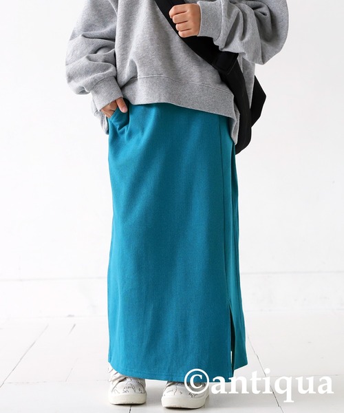 antiqua（アンティカ）の「リブスカート（スカート・キッズ・レッド/ブラック/オレンジ/ブルー・130/140/160/150/120）」の9枚目の写真